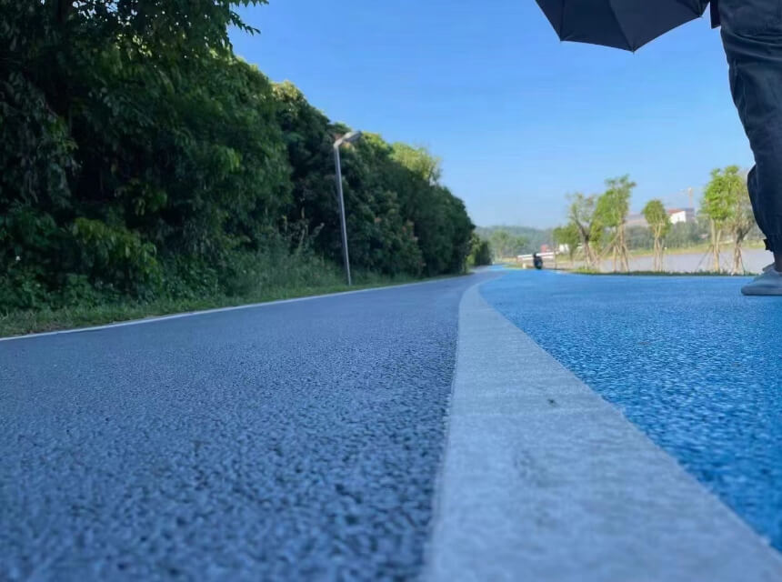 透水沥青混凝土施工